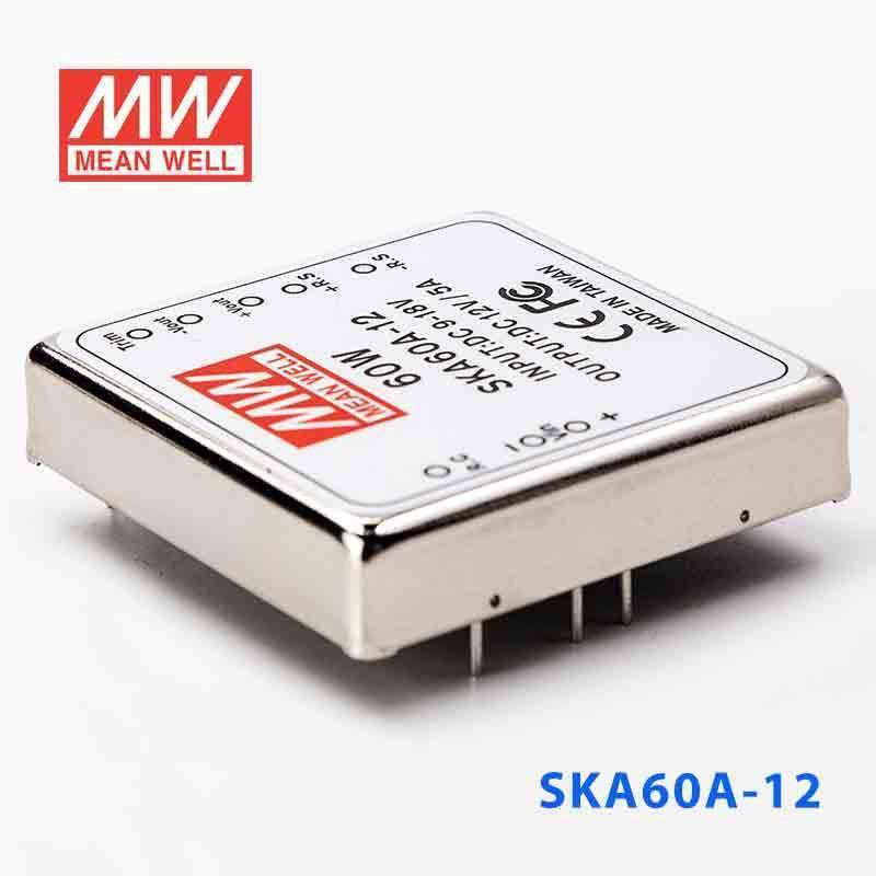 Mean Well SKA60A - 12 DC - DC Converter - 60W - 9~18V in 12V out - SKA60A - 12 - powersupplymall.com