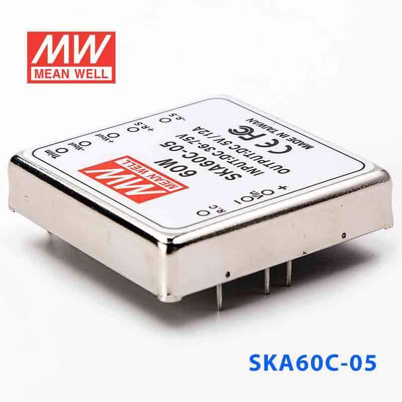 Mean Well SKA60C - 05 DC - DC Converter - 60W - 36~75V in 5V out - SKA60C - 05 - powersupplymall.com