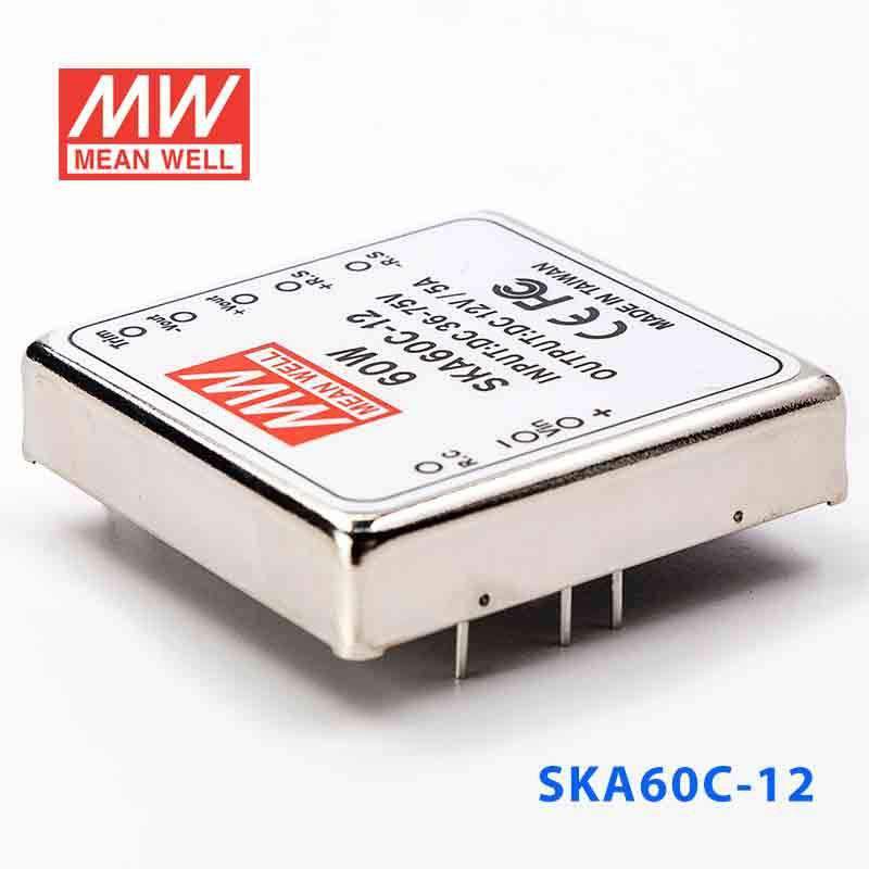 Mean Well SKA60C - 12 DC - DC Converter - 60W - 36~75V in 12V out - SKA60C - 12 - powersupplymall.com