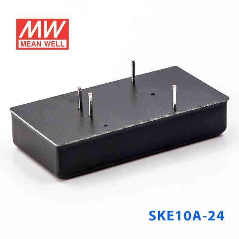 Mean Well SKE10A - 24 DC - DC Converter - 10W - 9~18V in 24V out - SKE10A - 24 - powersupplymall.com