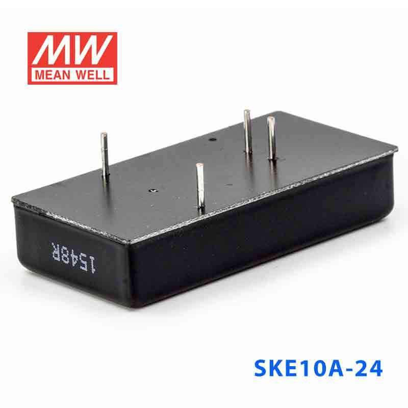 Mean Well SKE10A-24 DC-DC Converter - 10W - 9~18V in 24V out 420mA - SKE10A-24 - powersupplymall.com