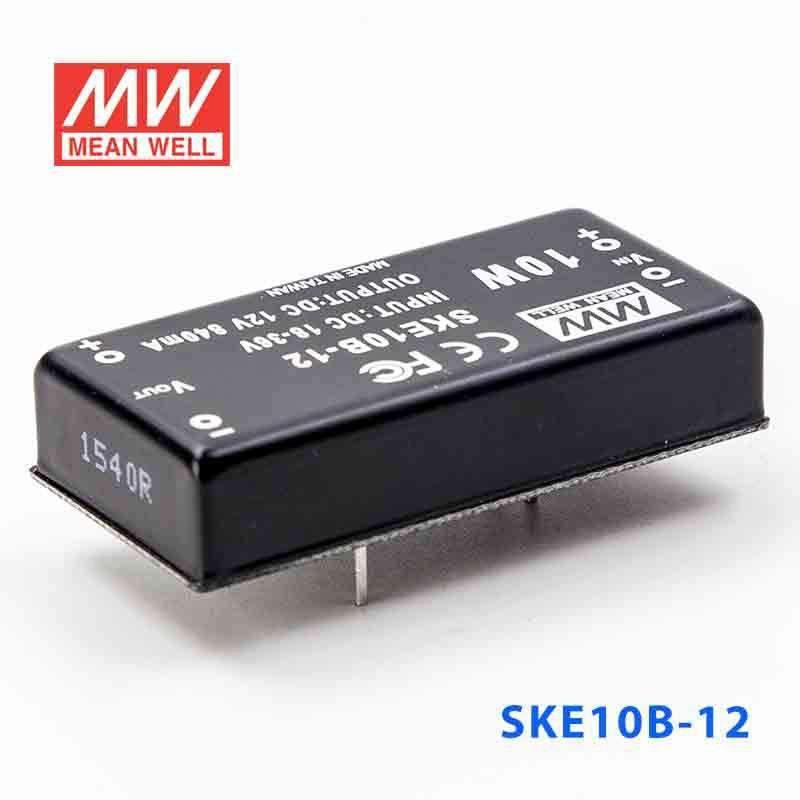 Mean Well SKE10B - 12 DC - DC Converter - 10W - 18~36V in 12V out - SKE10B - 12 - powersupplymall.com