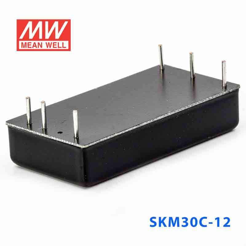 Mean Well SKM30C - 12 DC - DC Converter - 30W - 36~75V in 12V out - SKM30C - 12 - powersupplymall.com