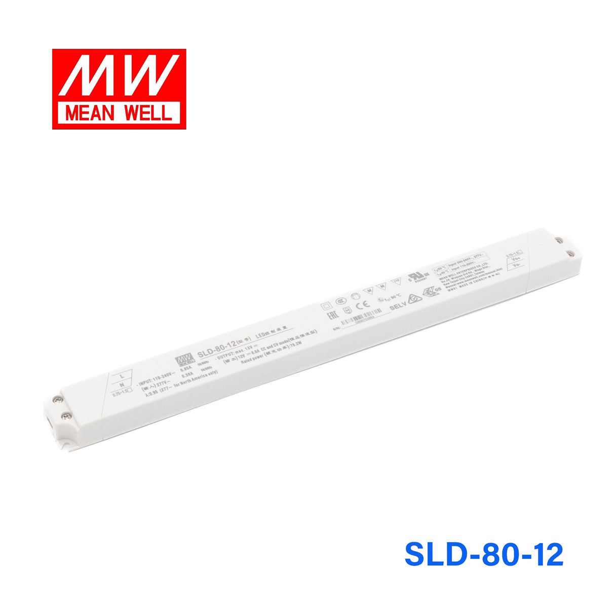 Mean Well SLD Series LED Power Supply 12V (50~150W) - powersupplymall.com