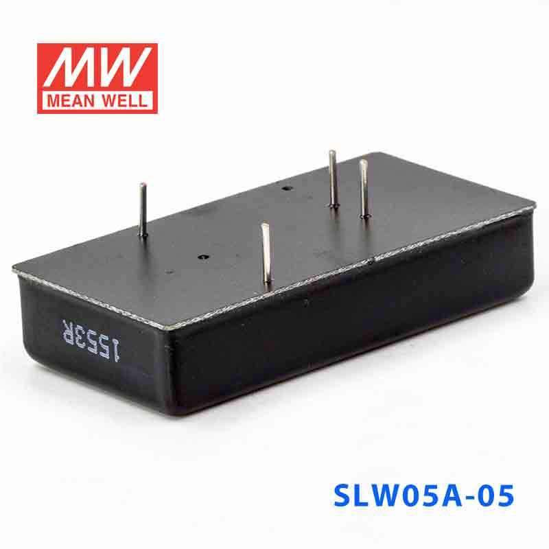 Mean Well SLW05A - 05 DC - DC Converter - 5W - 9~18V in 5V out - SLW05A - 05 - powersupplymall.com