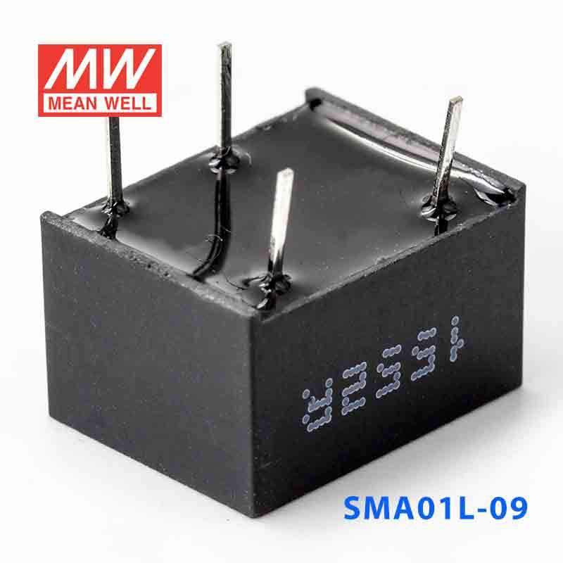 Mean Well SMA01L - 09 DC - DC Converter - 1W - 4.5~5.5V in 9V out - SMA01L - 09 - powersupplymall.com