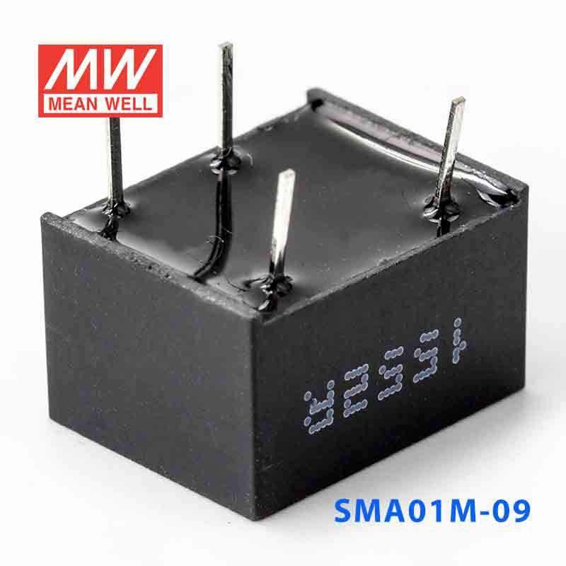 Mean Well SMA01M - 09 DC - DC Converter - 1W - 10.8~13.2V in 9V out - SMA01M - 09 - powersupplymall.com
