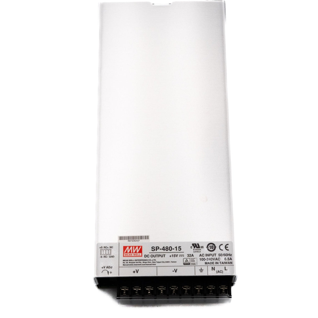 Mean Well SP - 480 - 15 Power Supply 480W 15V - SP - 480 - 15 - powersupplymall.com