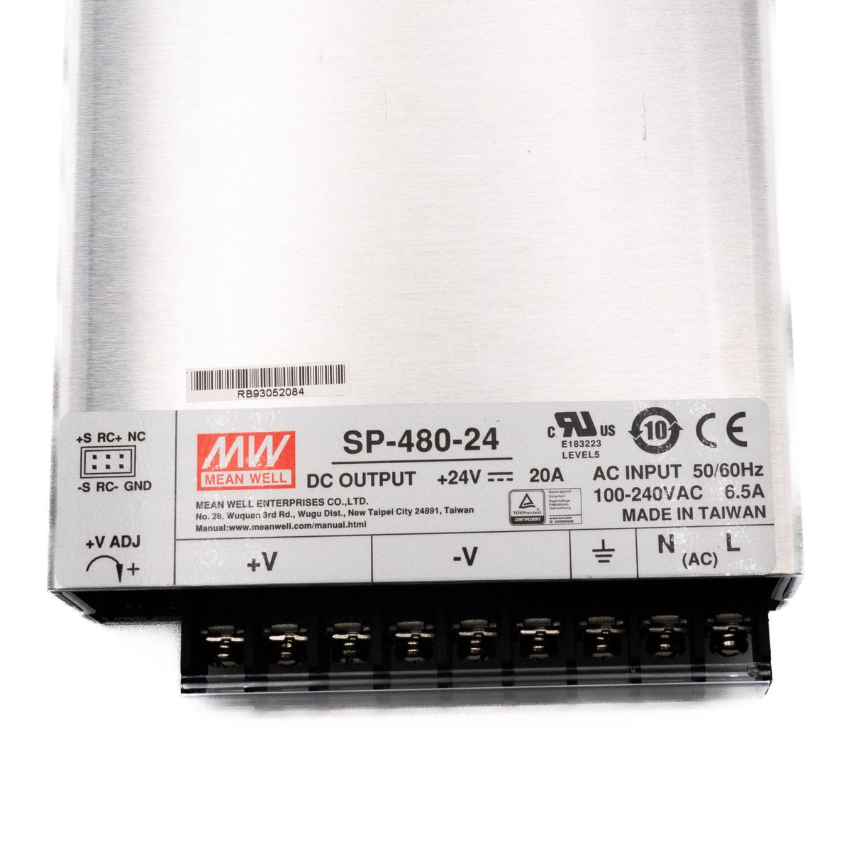 Mean Well SP - 480 - 24 Power Supply 480W 24V - SP - 480 - 24 - powersupplymall.com