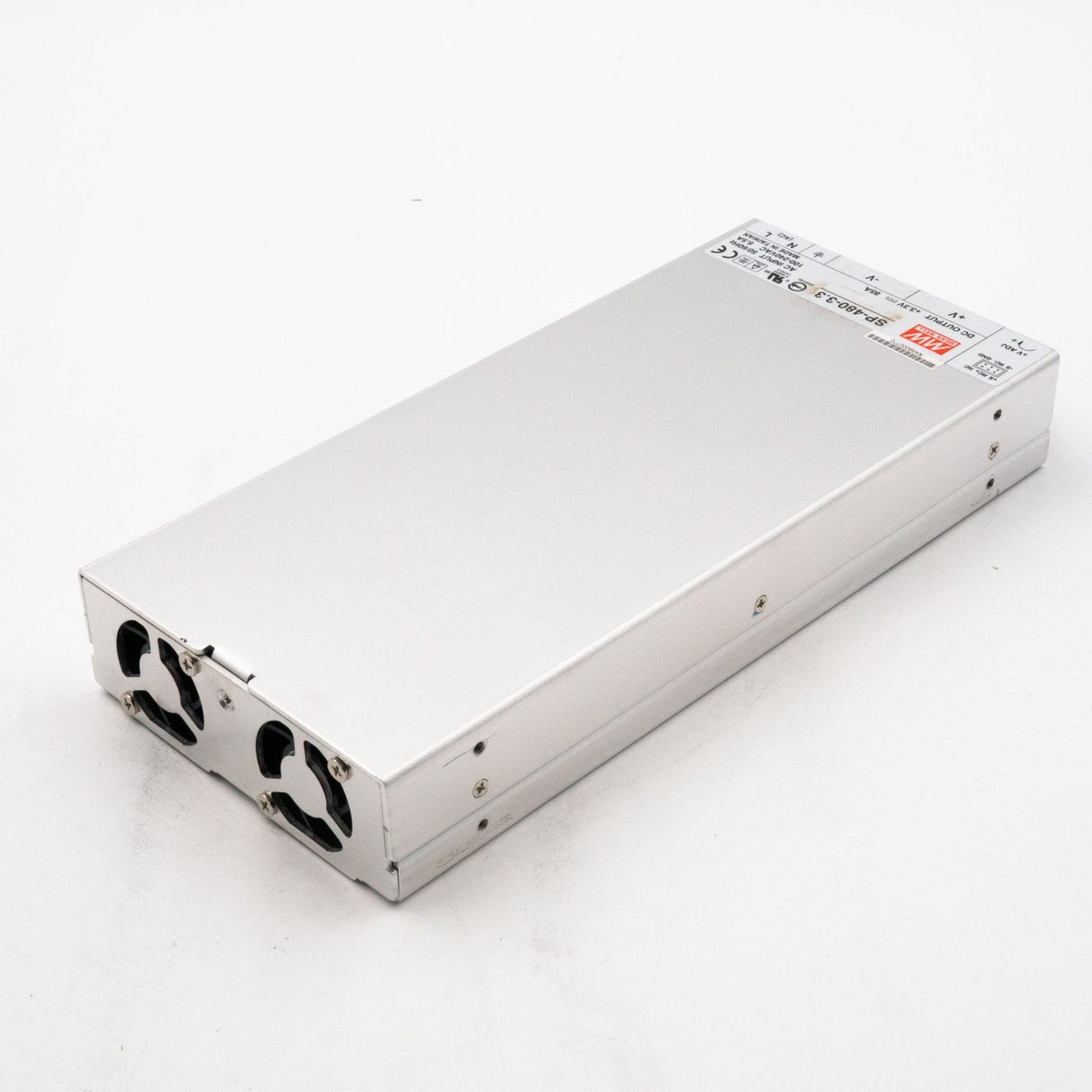 Mean Well SP - 480 - 3.3 Power Supply 480W 3.3V - SP - 480 - 3.3 - powersupplymall.com