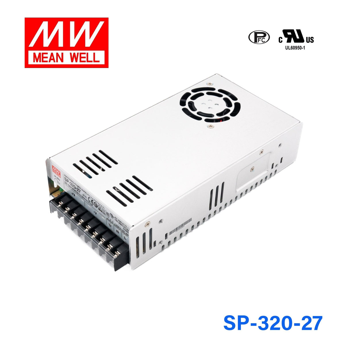 Mean Well SP Series Power Supply 27V(150~320W) - powersupplymall.com