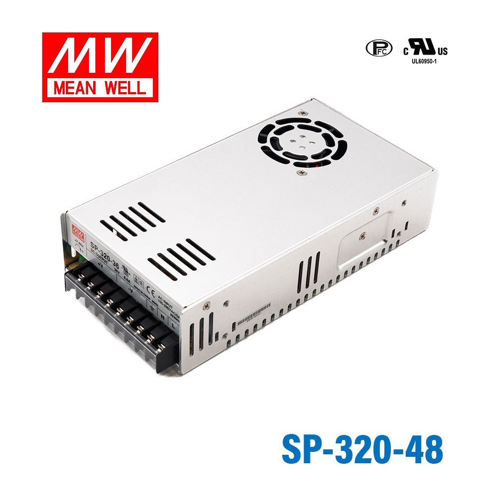 Mean Well SP Series Power Supply 48V(75~480W) - - powersupplymall.com