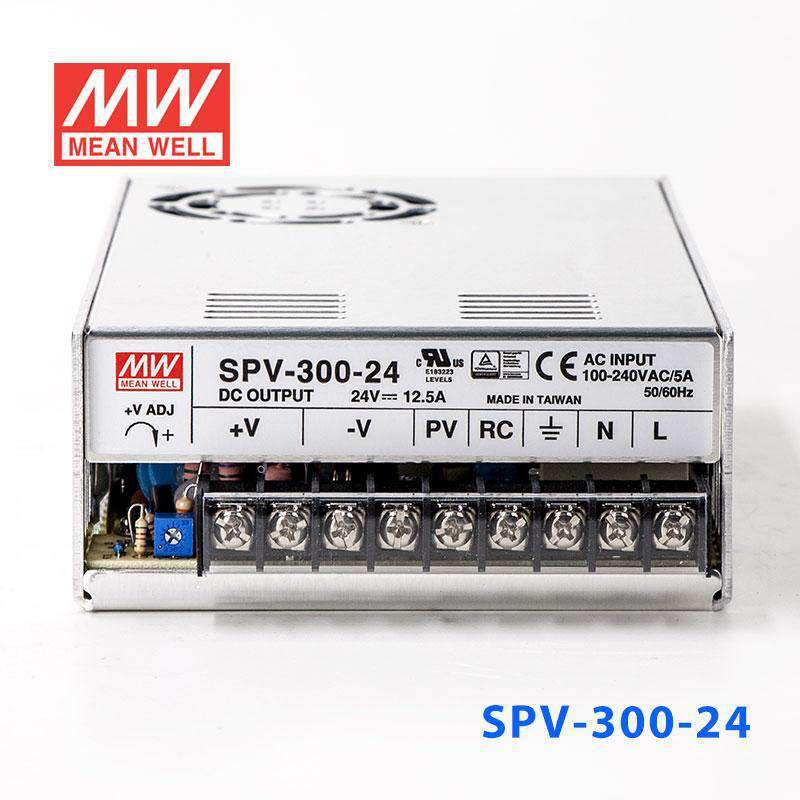 Mean Well SPV - 300 - 24 power supply 300W 24V 12.5A - SPV - 300 - 24 - powersupplymall.com