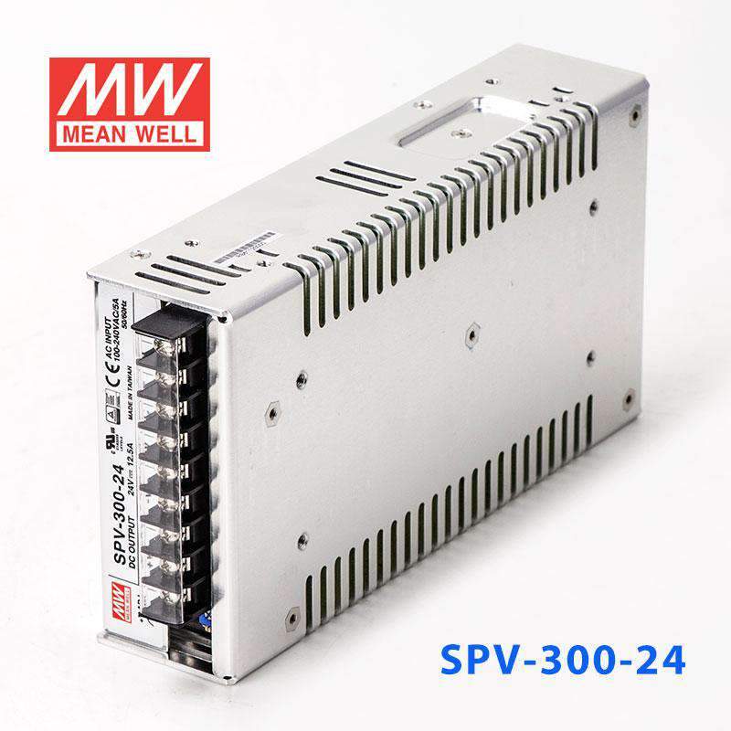 Mean Well SPV - 300 - 24 power supply 300W 24V 12.5A - SPV - 300 - 24 - powersupplymall.com