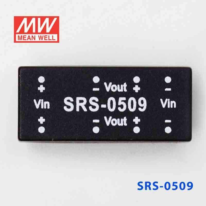 Mean Well SRS - 0509 DC - DC Converter - 0.5W - 4.5~5.5V in 9V out - SRS - 0509 - powersupplymall.com