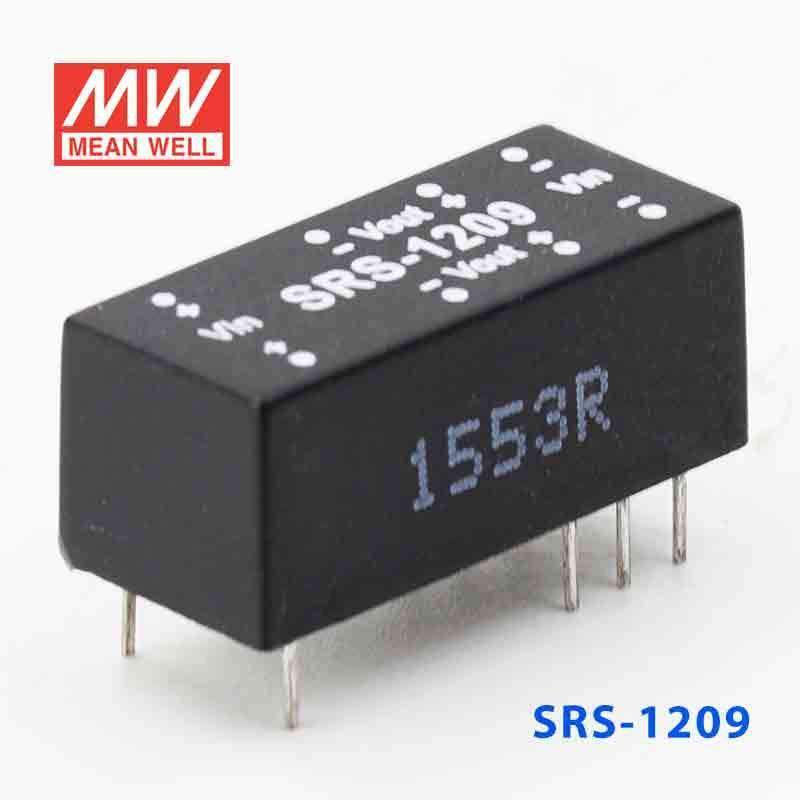 Mean Well SRS - 1209 DC - DC Converter - 0.5W - 10.8~13.2V in 9V out - SRS - 1209 - powersupplymall.com