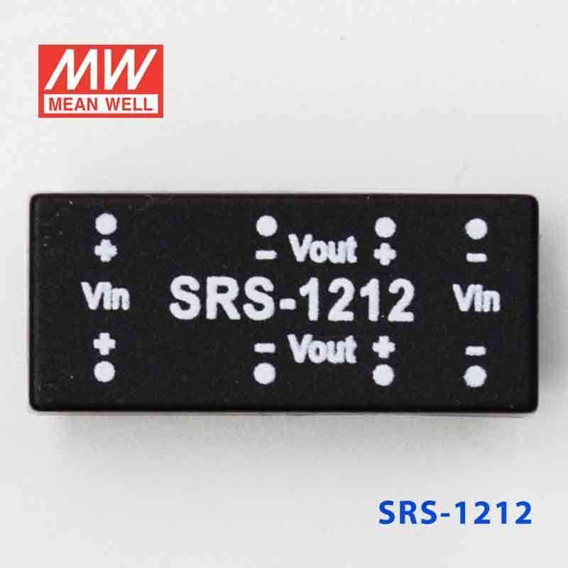Mean Well SRS-1212 DC-DC Converter - 0.5W - 10.8~13.2V in 12V out - SRS-1212 - powersupplymall.com