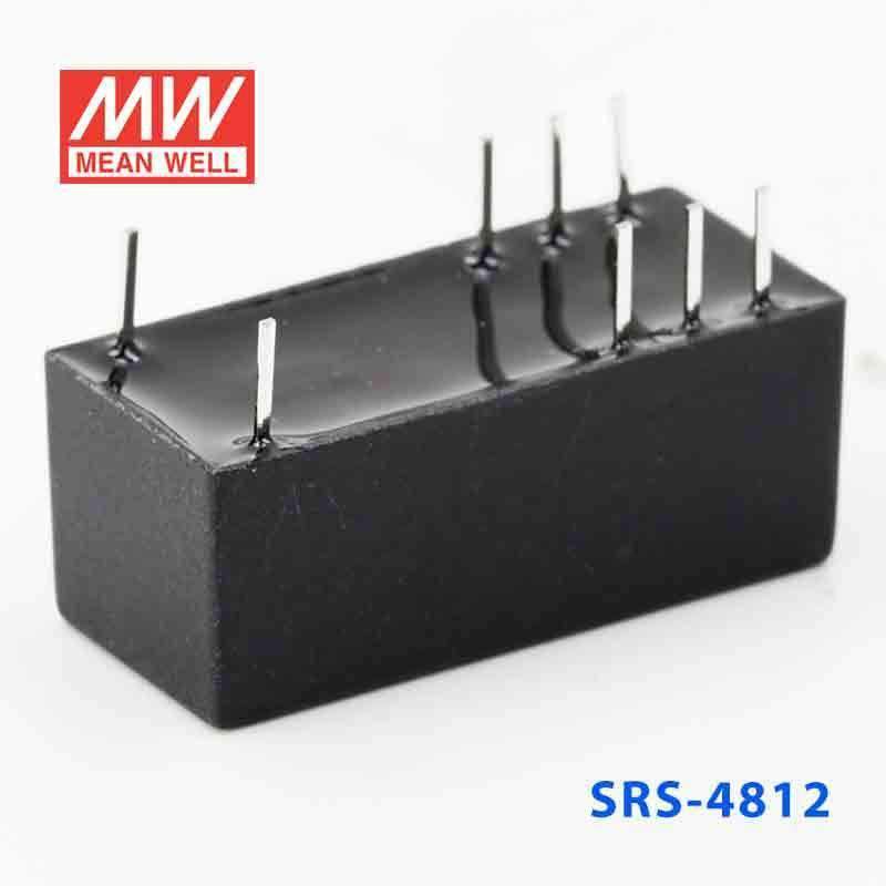 Mean Well SRS - 4812 DC - DC Converter - 0.5W - 43.2~52.8V in 12V out - SRS - 4812 - powersupplymall.com