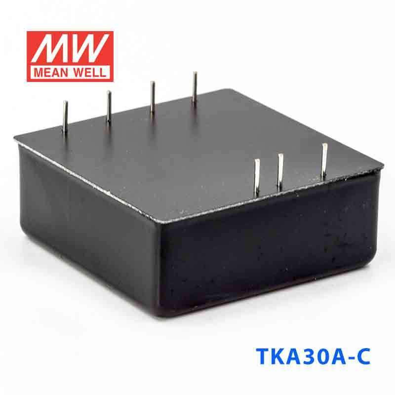 Mean Well TKA30A - C DC - DC Converter - 25W - 9~18V in 5V out - TKA30A - C - powersupplymall.com