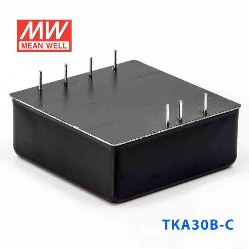 Mean Well TKA30B - C DC - DC Converter - 25W - 18~36V in ±12V out - TKA30B - C - powersupplymall.com