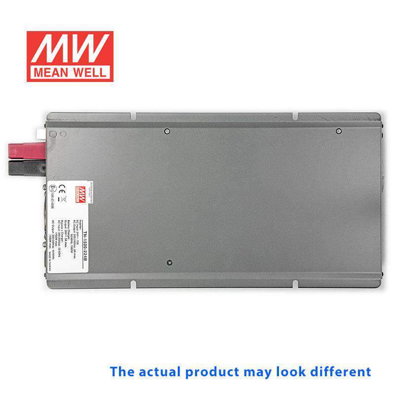 Mean Well TN - 1500 - 224C True Sine Wave 40W 230V 30A - DC - AC Power Inverter - TN - 1500 - 224C - powersupplymall.com