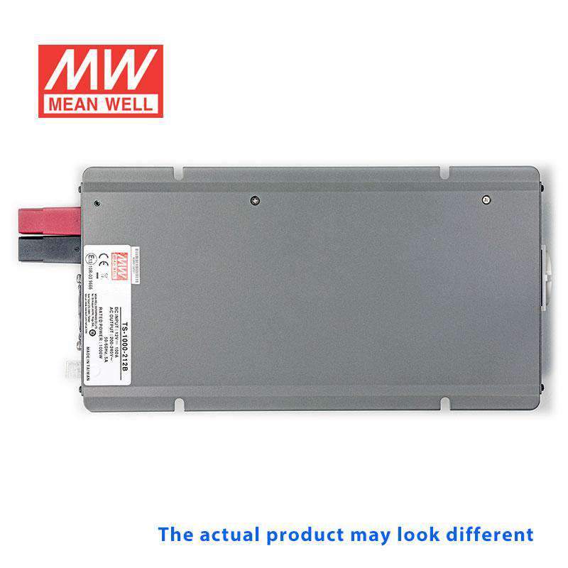 Mean Well TS - 1000 - 212C True Sine Wave 1000W 230V 100A - DC - AC Power Inverter - TS - 1000 - 212C - powersupplymall.com