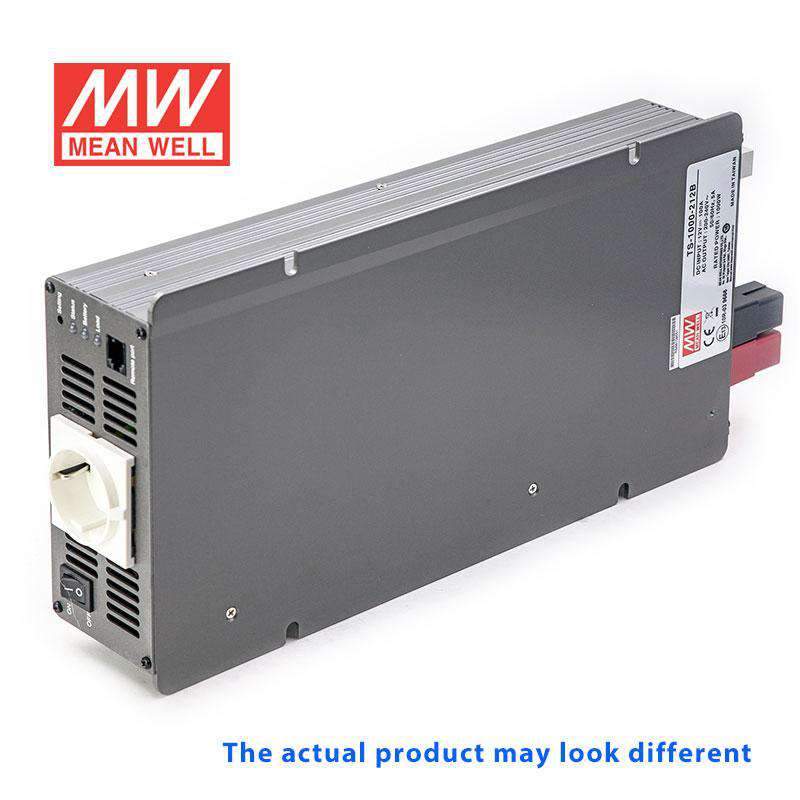 Mean Well TS - 1000 - 212C True Sine Wave 1000W 230V 100A - DC - AC Power Inverter - TS - 1000 - 212C - powersupplymall.com