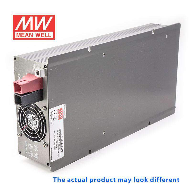 Mean Well TS - 1500 - 248C True Sine Wave 1500W 230V 37.5A - DC - AC Power Inverter - TS - 1500 - 248C - powersupplymall.com