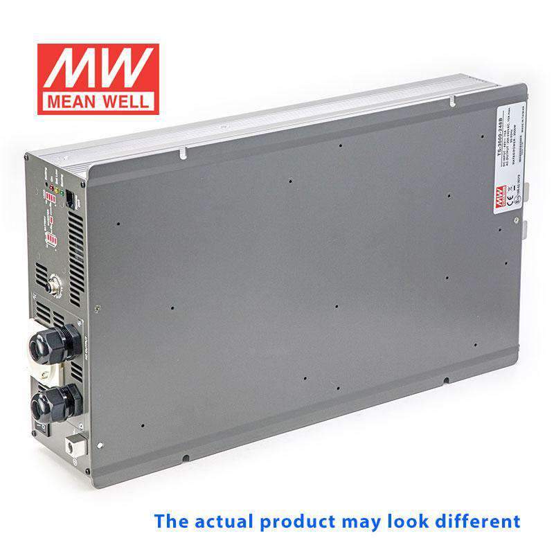 Mean Well TS - 3000 - 248C True Sine Wave 3000W 230V 75A - DC - AC Power Inverter - TS - 3000 - 248C - powersupplymall.com