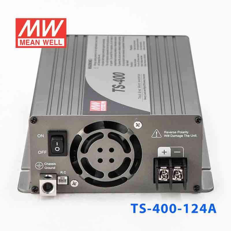 Mean Well TS - 400 - 124A True Sine Wave 400W 110V 20A - DC - AC Power Inverter - TS - 400 - 124A - powersupplymall.com