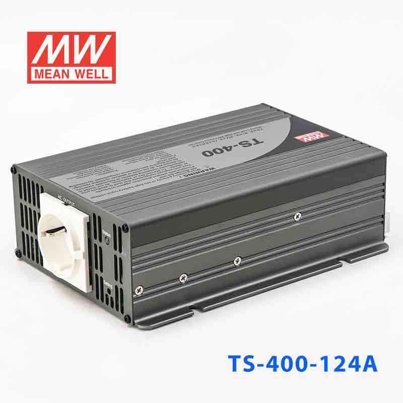Mean Well TS - 400 - 124A True Sine Wave 400W 110V 20A - DC - AC Power Inverter - TS - 400 - 124A - powersupplymall.com
