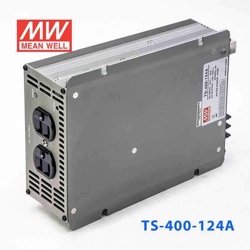 Mean Well TS - 400 - 124A True Sine Wave 400W 110V 20A - DC - AC Power Inverter - TS - 400 - 124A - powersupplymall.com