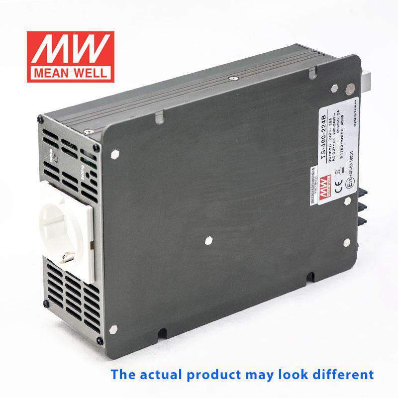 Mean Well TS - 400 - 224C True Sine Wave 400W 230V 20A - DC - AC Power Inverter - TS - 400 - 224C - powersupplymall.com