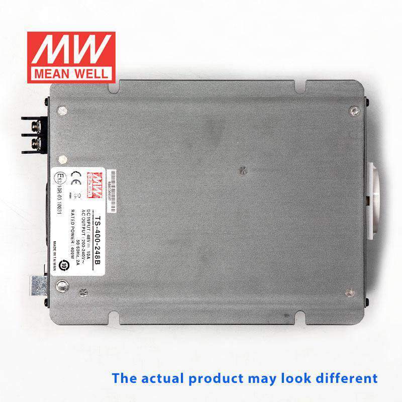 Mean Well TS - 400 - 248C True Sine Wave 400W 230V 10A - DC - AC Power Inverter - TS - 400 - 248C - powersupplymall.com