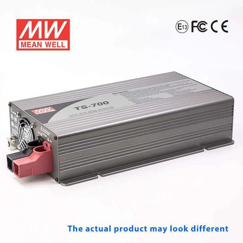 Mean Well TS - 700 - 212C True Sine Wave 700W 230V 75A - DC - AC Power Inverter - TS - 700 - 212C - powersupplymall.com