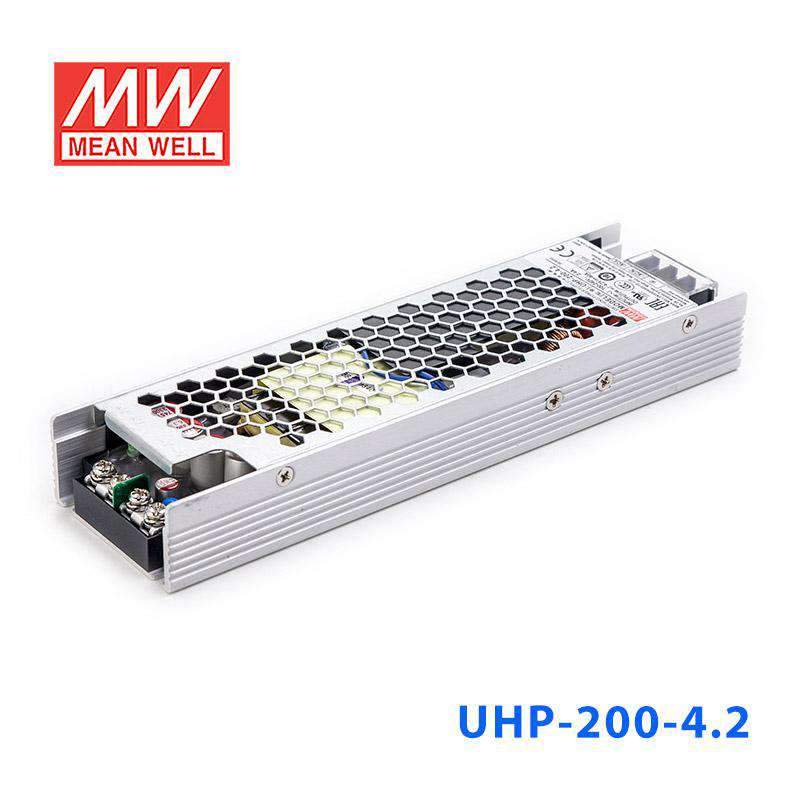 Mean Well UHP - 200 - 4.2 Power Supply 168W 4.2V - UHP - 200 - 4.2 - powersupplymall.com
