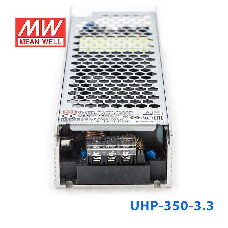 Mean Well UHP - 350 - 3.3 Power Supply 198W 3.3V - UHP - 350 - 3.3 - powersupplymall.com