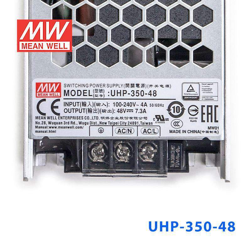 Mean Well UHP - 350 - 48 Power Supply 350.4W 48V - UHP - 350 - 48 - powersupplymall.com