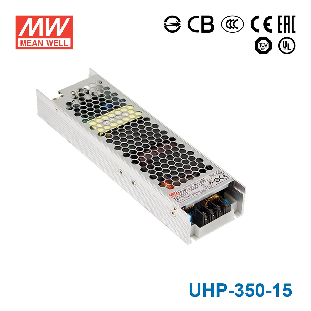 Mean Well UHP Series Power Supply 15V(200~500W) - - powersupplymall.com
