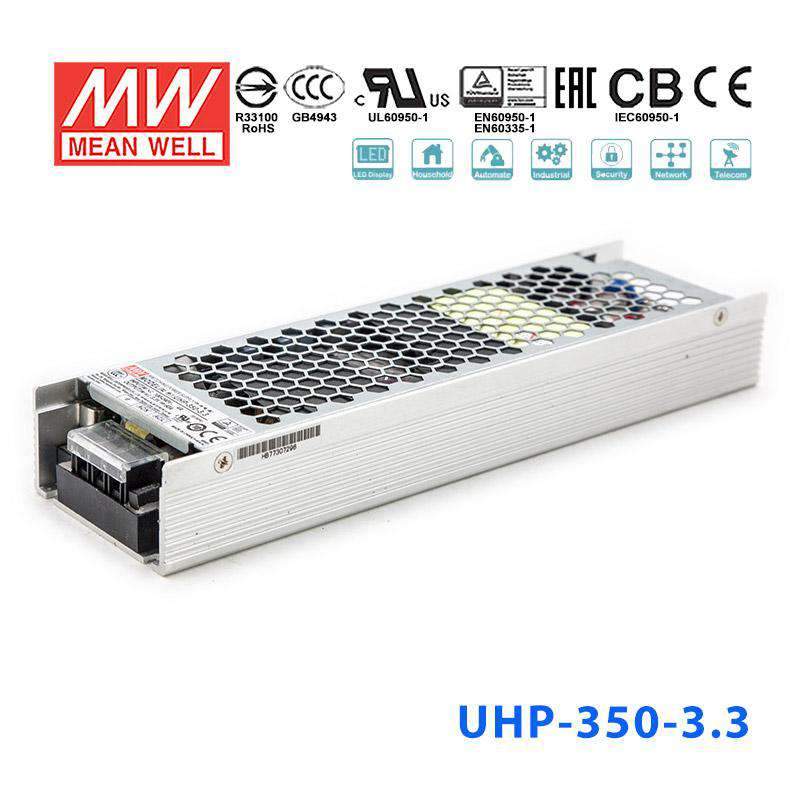 Mean Well UHP Series Power Supply 3.3V(200~350W) - powersupplymall.com