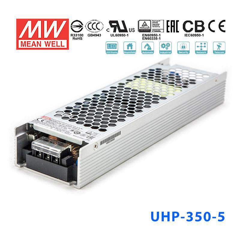 Mean Well UHP Series Power Supply 5V(200~500W) - powersupplymall.com