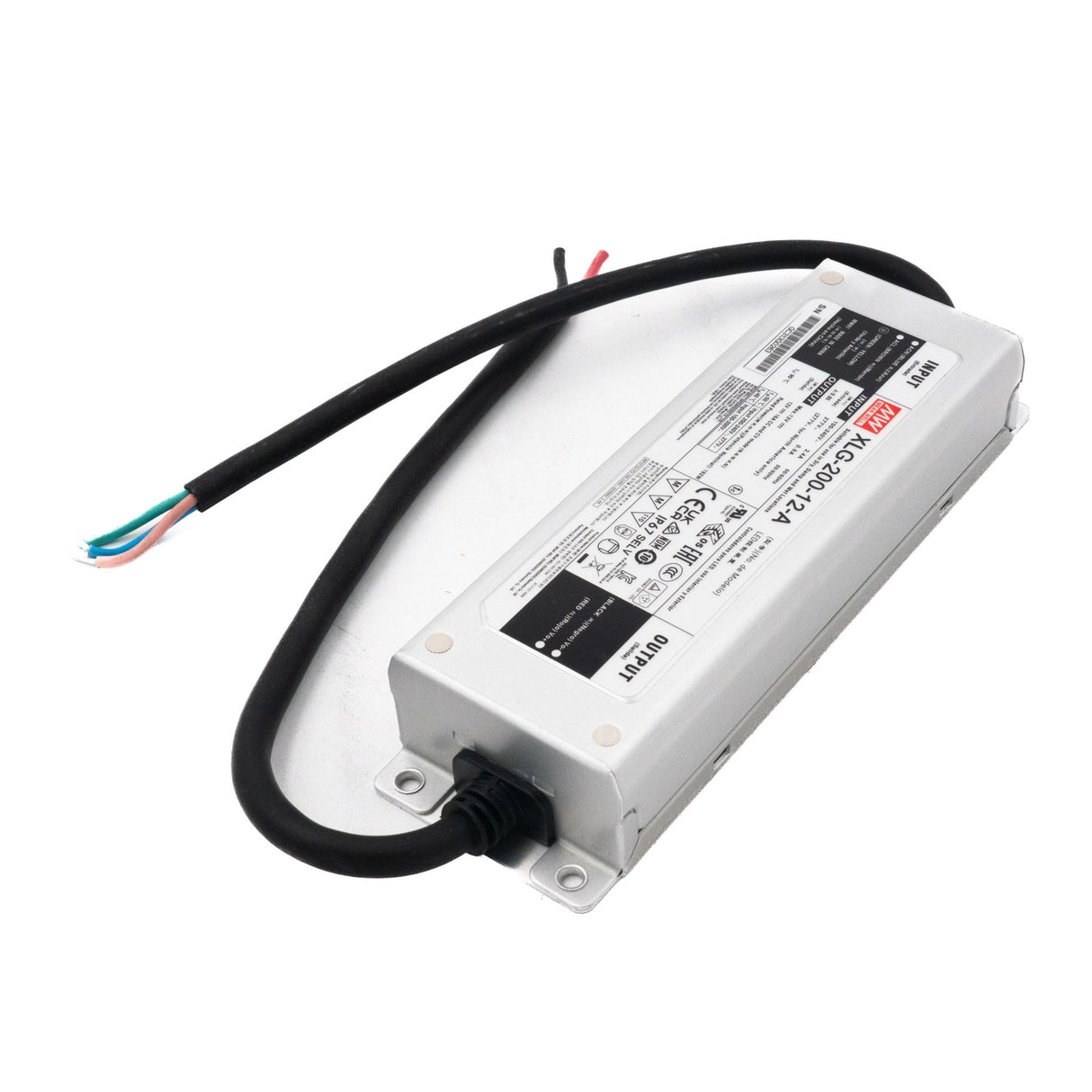 Mean Well XLG - 200 - 12 - A Power Supply 192W 12V - Adjustable - XLG-200-12-A - powersupplymall.com
