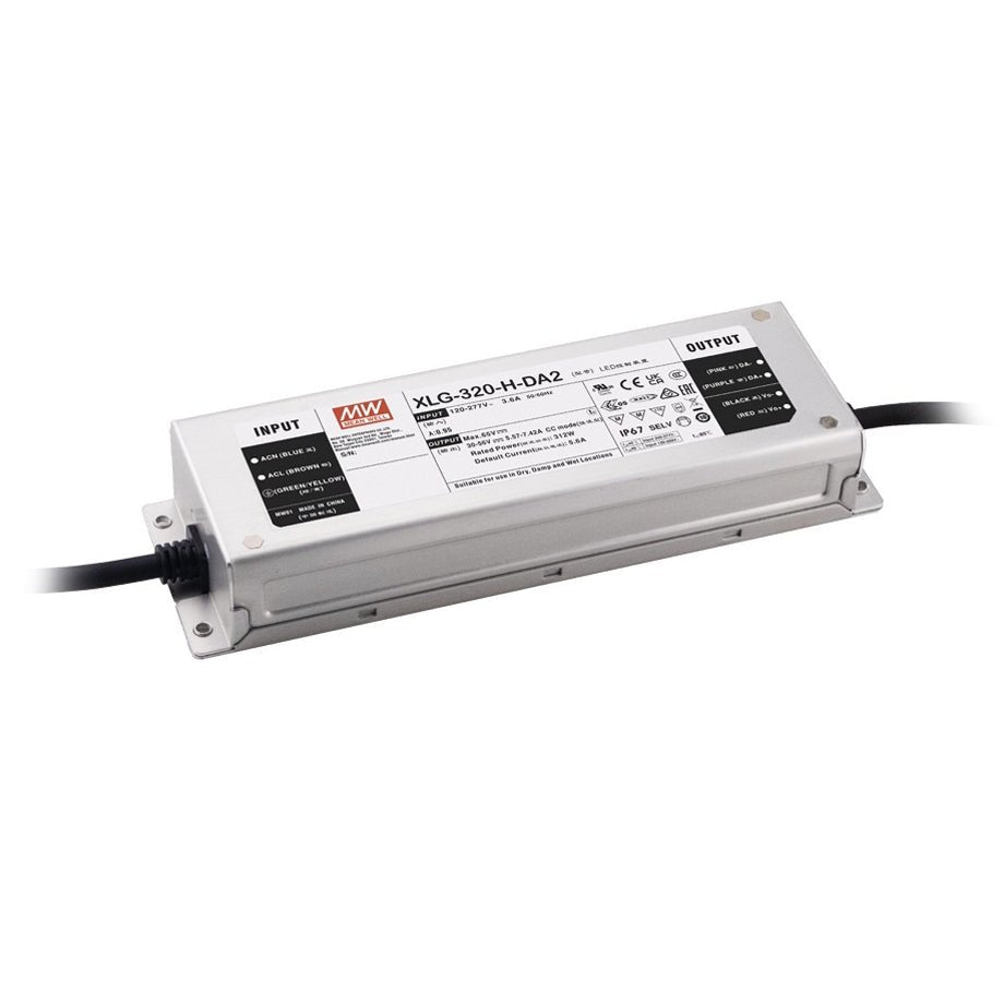 Mean Well XLG Series LED Power Supply 2800mA (150~310W) - powersupplymall.com