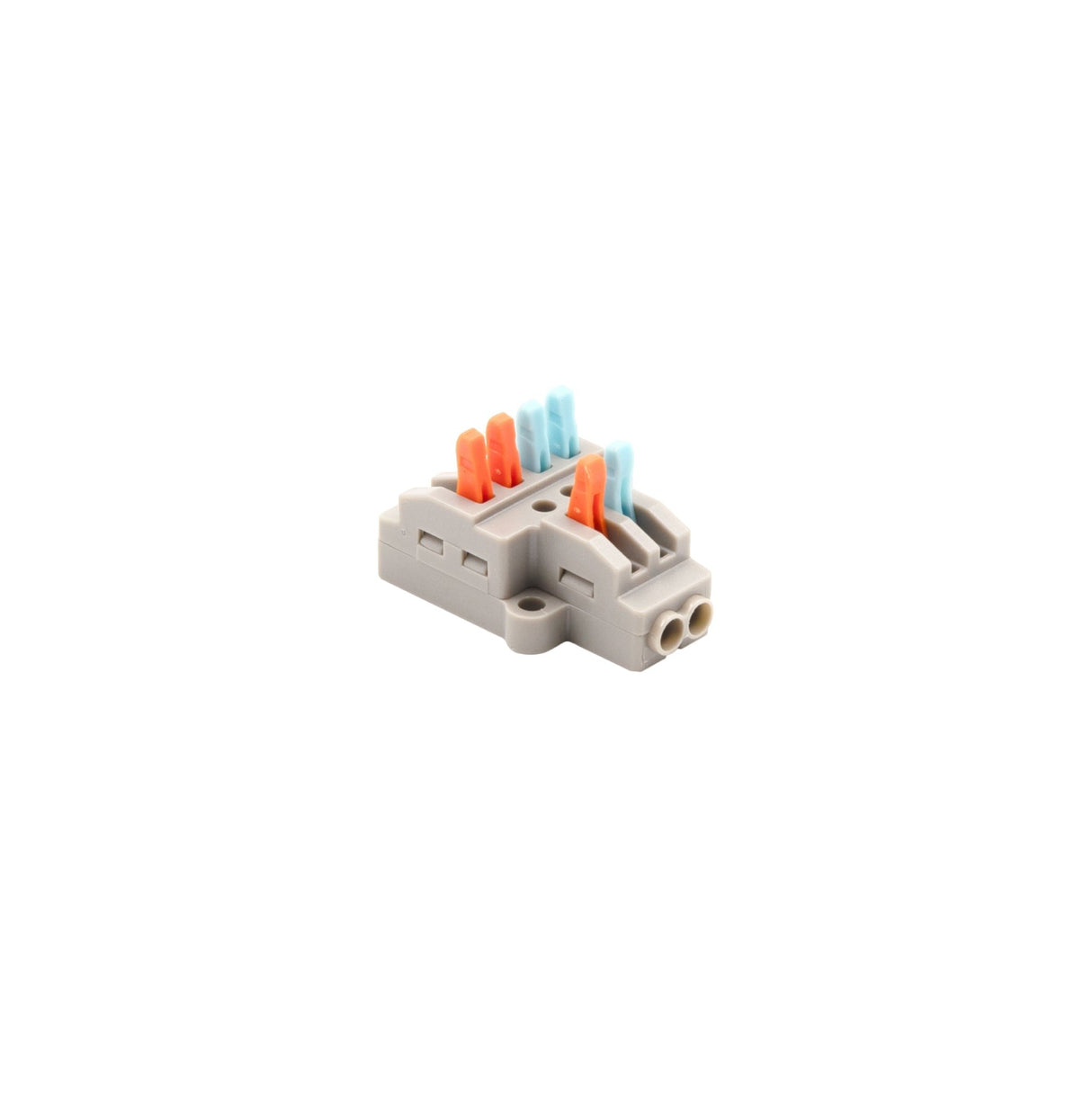 Purple Plug 222 Compact Splicing Connector, 2 in 4 out, with Lever - PP-222-2-4 - powersupplymall.com