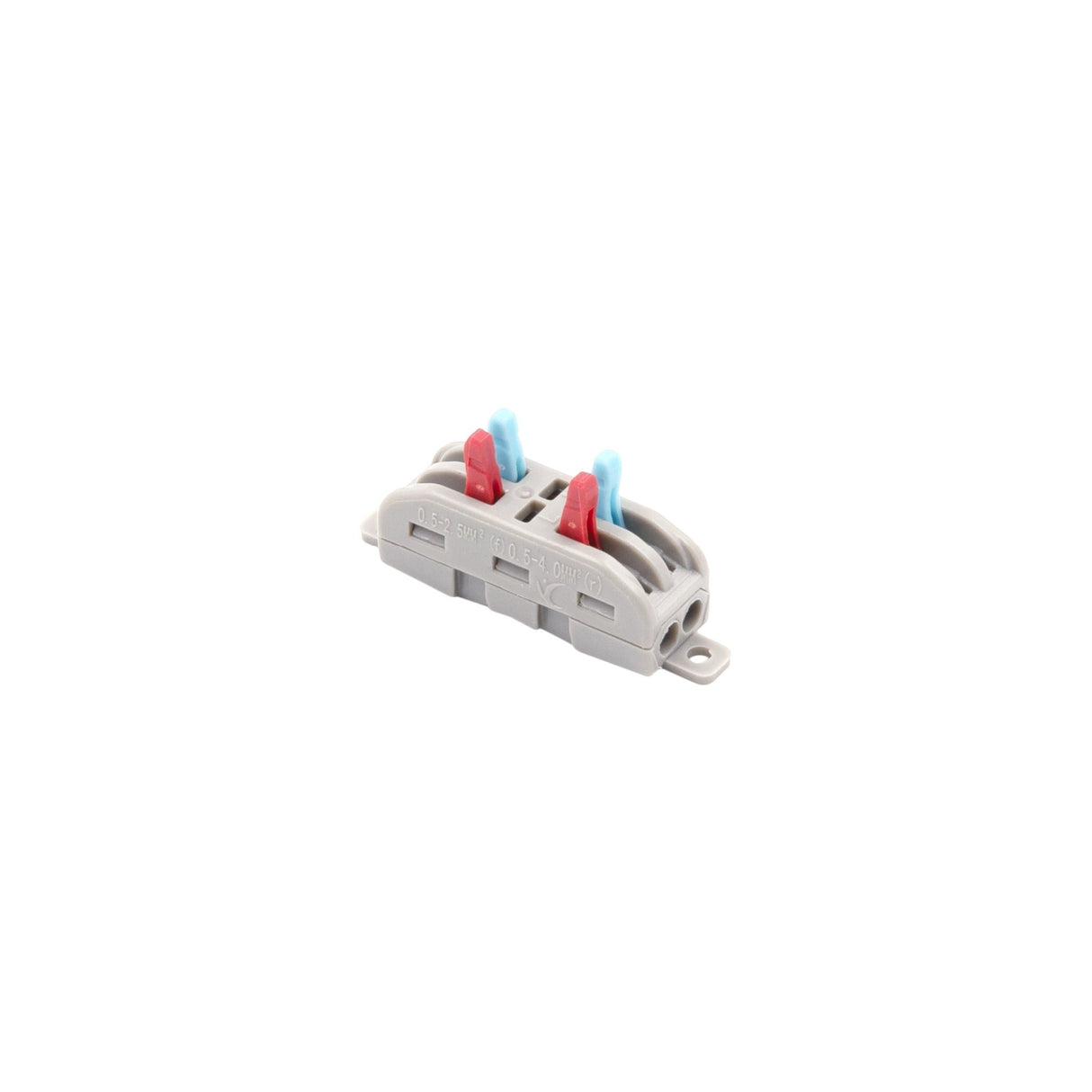 Purple Plug 222 Compact Splicing Connector, 2 Port 2 Way, with Lever - PP-222-2J - powersupplymall.com