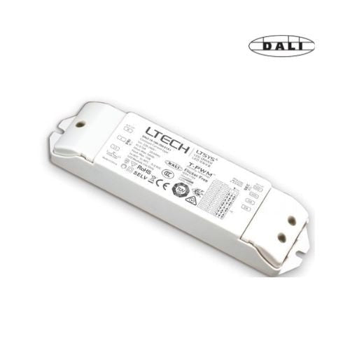 LTECH DALI-25-150-900-U1P1 25W 150mA~ 900mA CC Dali LED Driver - Selectable Output - DALI-25-150-900-U1P1 - powersupplymall.com