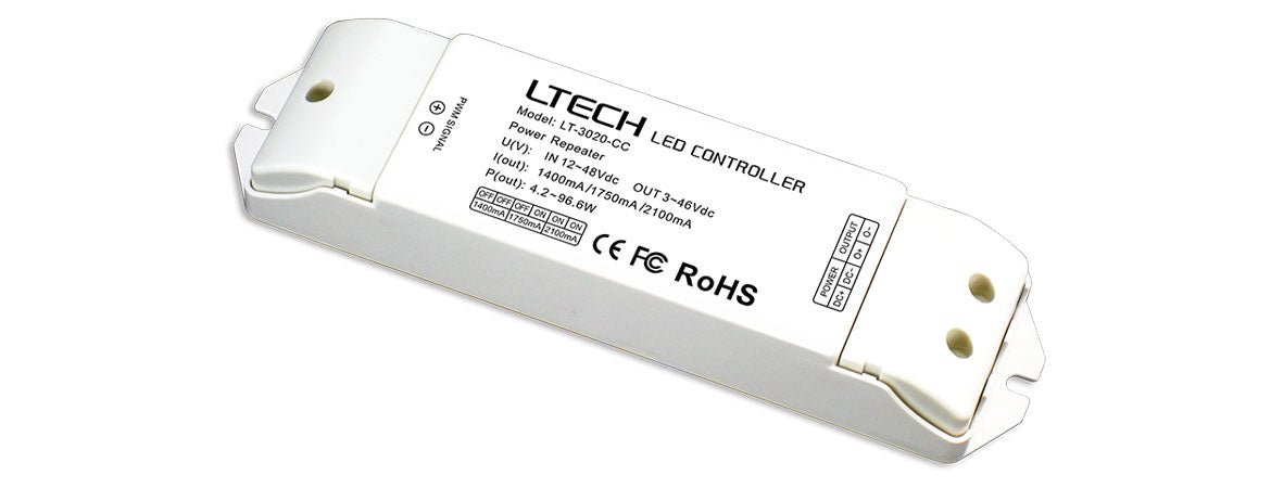 Ltech LT-3020-CC PWM Constant Current Repeater - Dimming - LT-3020-CC - powersupplymall.com
