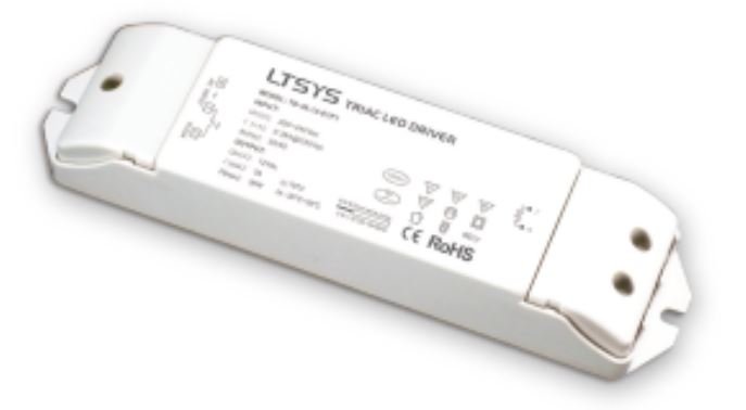 LTECH TD-36-450-1200-EFP1 36W 450~1200mA CC Triac LED Driver - Selectable Output - TD-36-450-1200-EFP1 - powersupplymall.com
