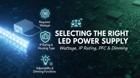 How to Select the Right LED Power Supply
