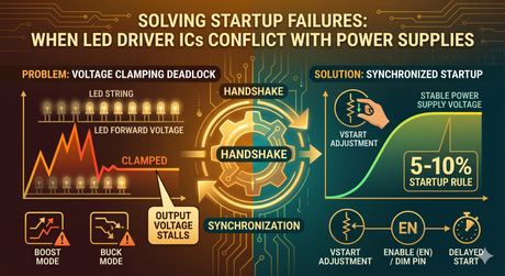 Solving Startup Failures: When LED Driver ICs Conflict with Power Supplies